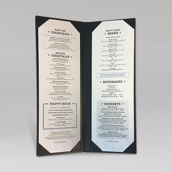 Bluewater Grille Drink Menu Inserts & Covers