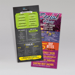 Miguel's Mex Tex Cafe Drink Laminated Synthetic Menu