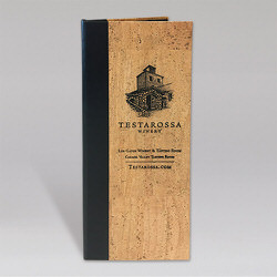 Testarossa Winery Menu Cover