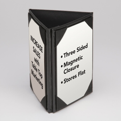 3 Sided Table Tents
