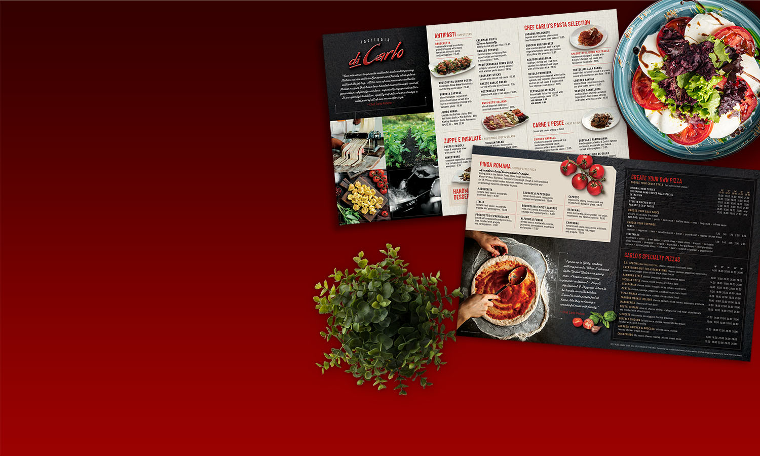 Print Services and Synthetic Plastic Menus
