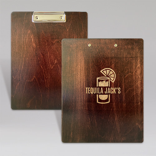 Large Handcrafted Multi-wooden Clipboard With Large Butterfly Clip. Great  for Office, School, Sports or Restaurant Clipboard Menu Holder. 